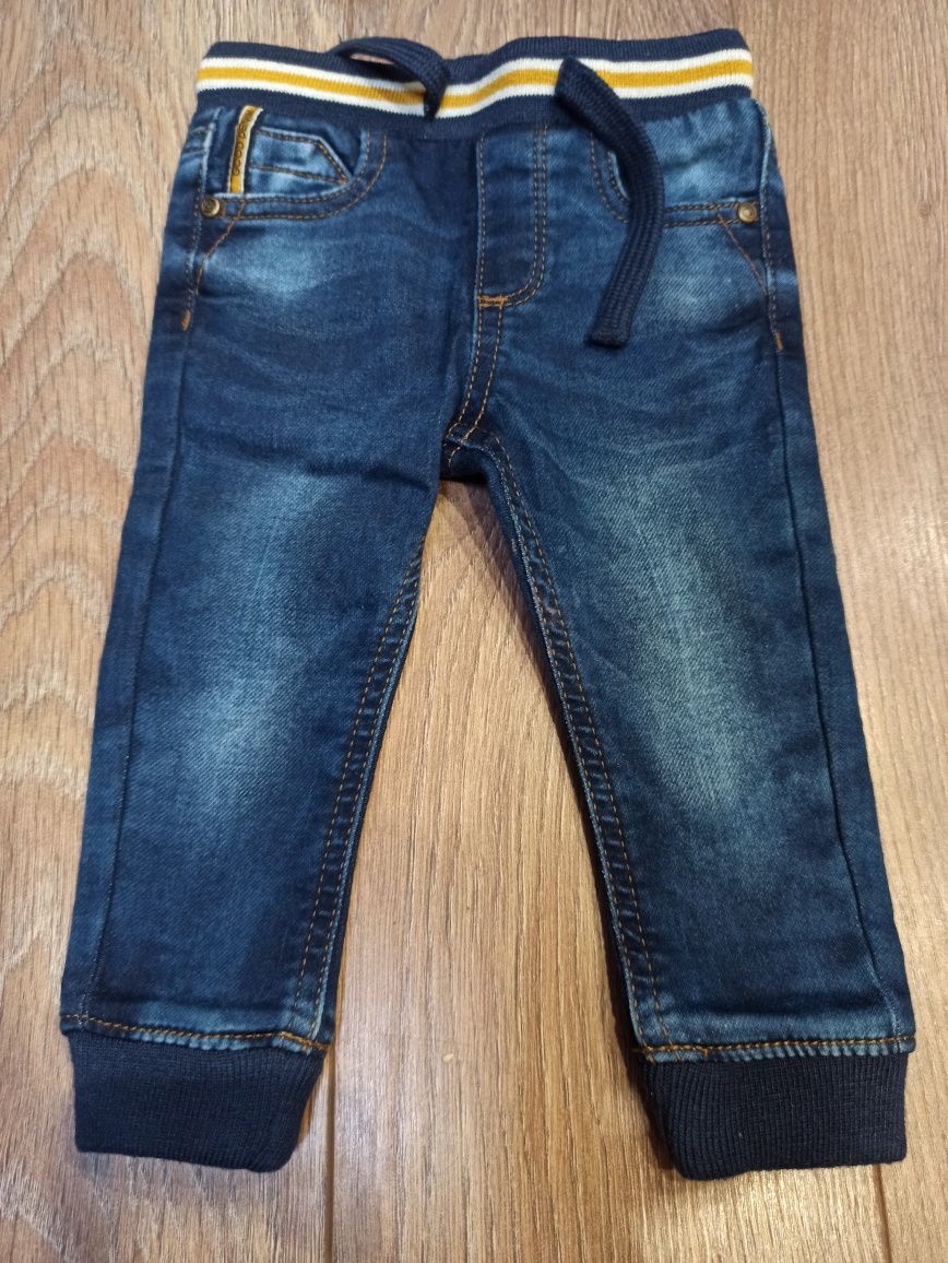 Spodnie chłopięce Mayoral r. 74 9m jeansy