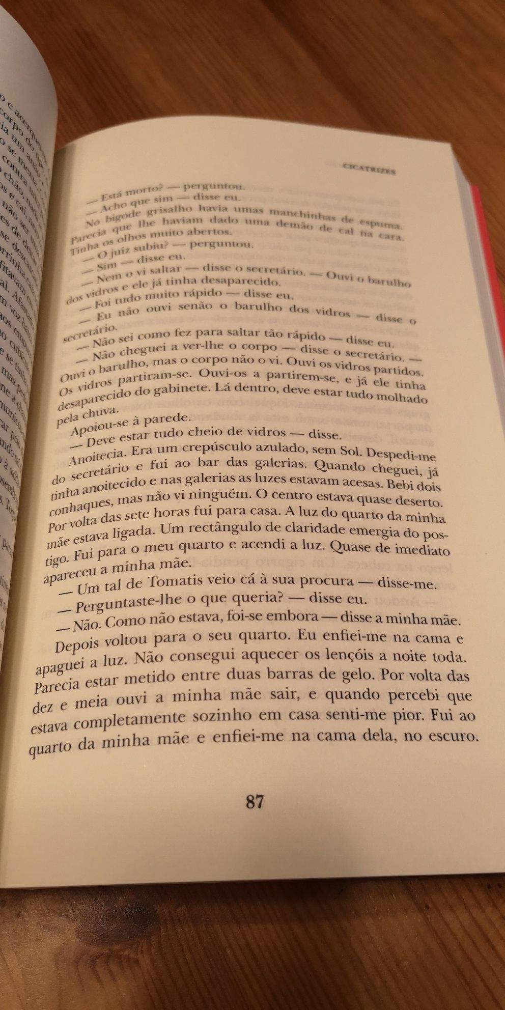 "Cicatrizes" de Juan José Saer, LIVRO NOVO