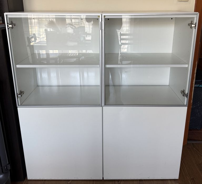 Regał biały z serii Ikea