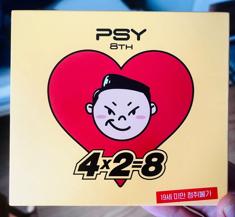 PSY - „8-TH” (CD z podpisem autora!!! Koreańskie wydanie)