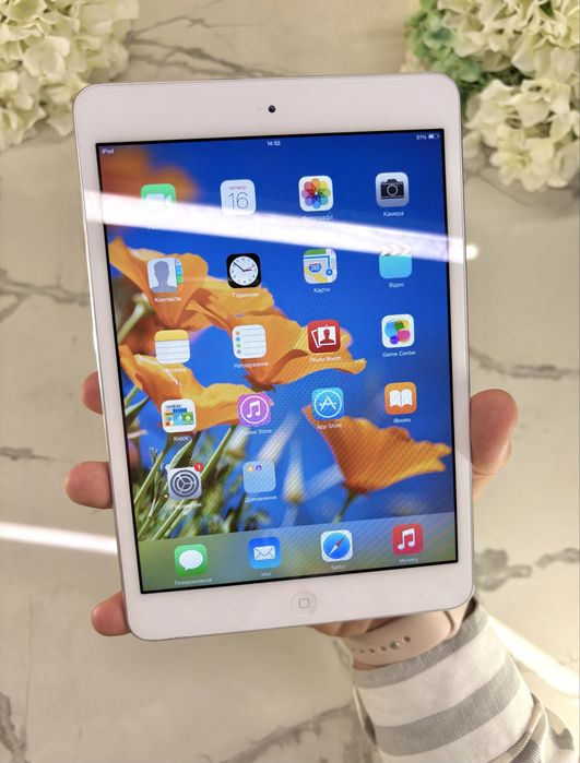 Рідкісний iPad Mini iOS 8.1.2 Silver Neverlock (Магазин Гарантія)