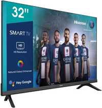 Smart TV, Wi-Fi, Hisense 32A5710FA, Android-11, T-2,  FUII HD,  Black,