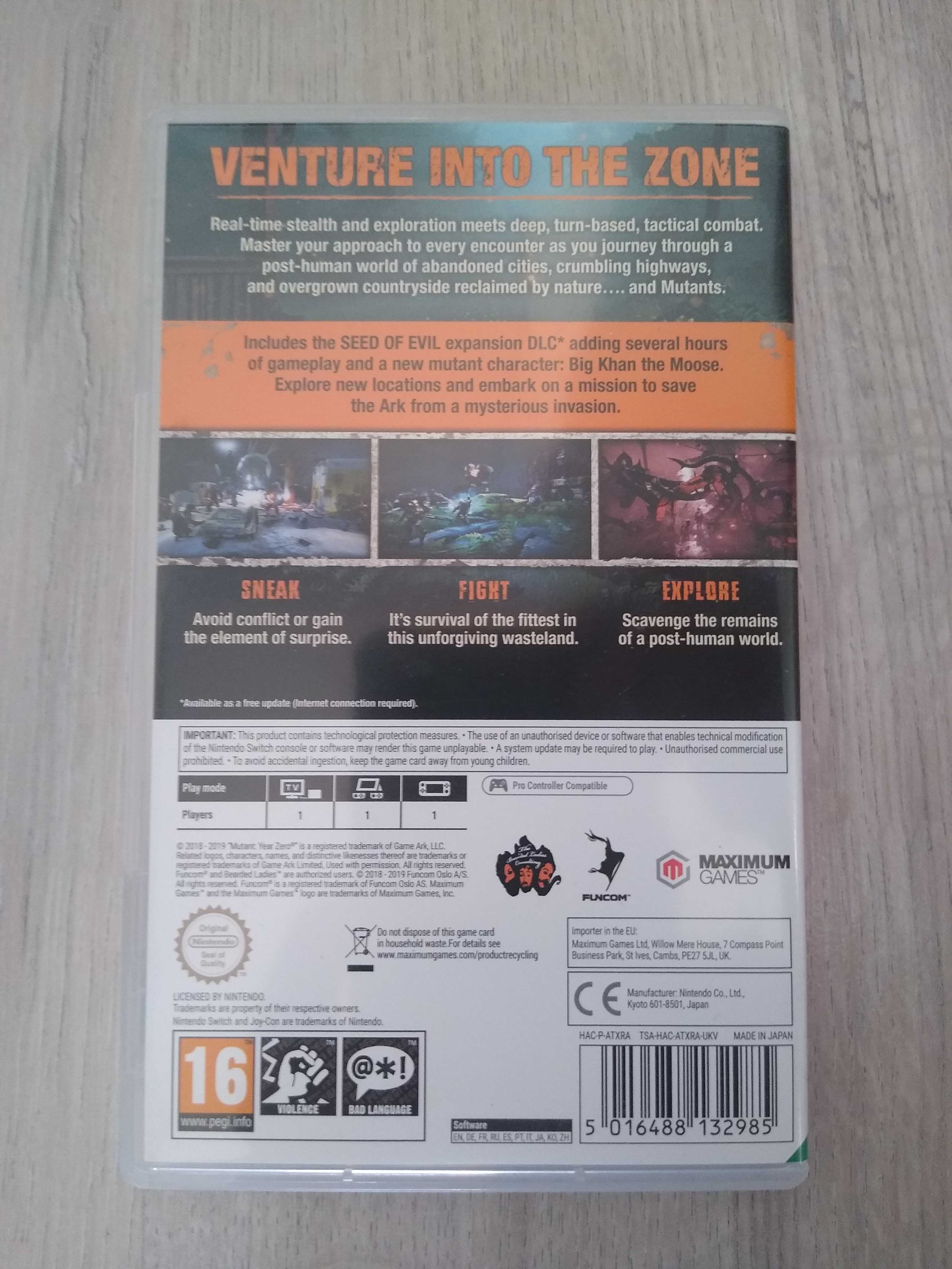 Mutant Year Zero Road To Eden Deluxe Edition Nintendo Switch