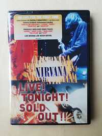 *Nowe w folii* NIRVANA Live! Tonight! Sold Out!! DVD koncert