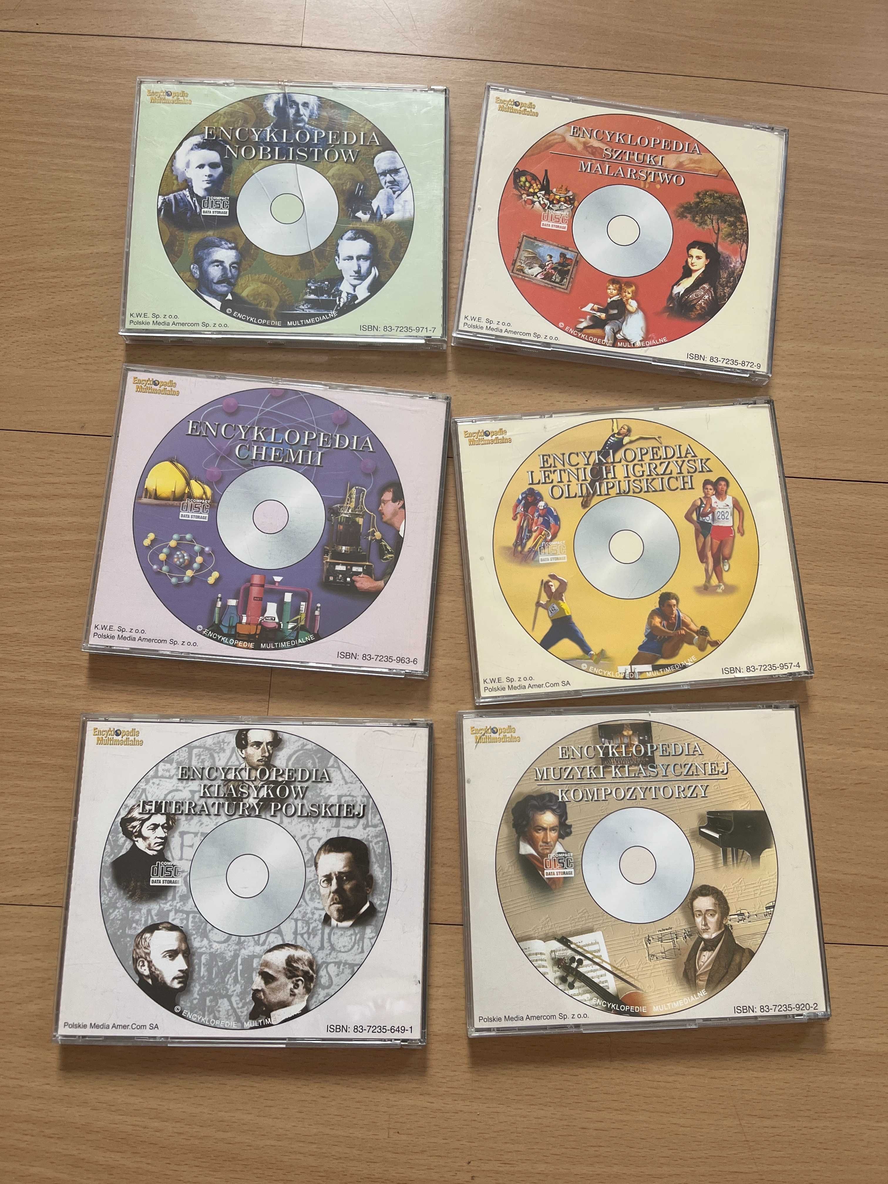 Encyklopedia Multimedialna Zestaw 7 Płyt CD-ROM