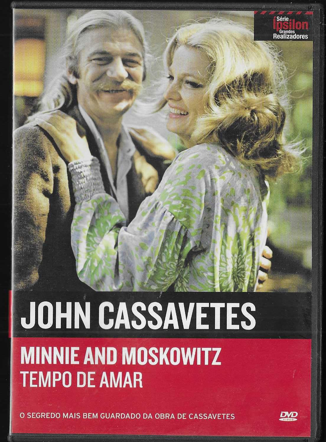 John Cassavetes. Minnie and Moskowitz. Tempo de Amar.