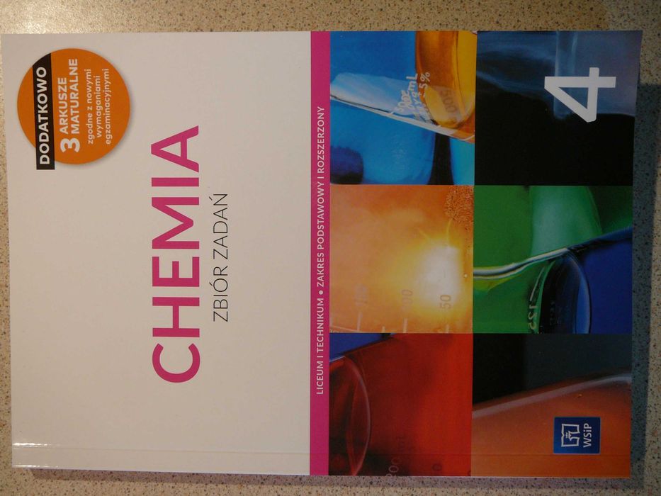 Chemia 4 zbiór zadań liceum technik zakres podstawowy rozszerzony WSiP