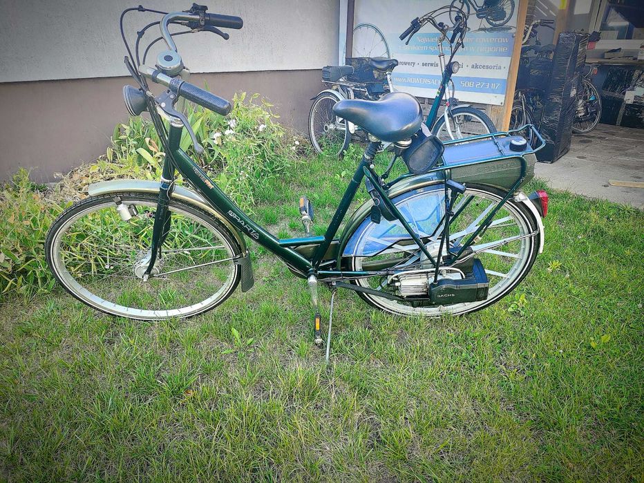 Sparta Met rower z silnikiem spalinowym sachs301A, Spartamet, e-start