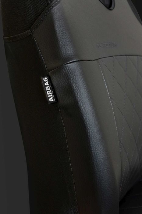 Koszulki samochodowe skórzane pokrowce na fotele pikowane PERFECT-LINE