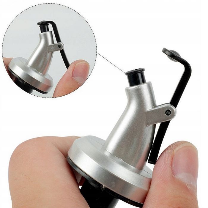 Nalewak barmański dozownik lejek korek zatyczka butelek alkoholu oliwy