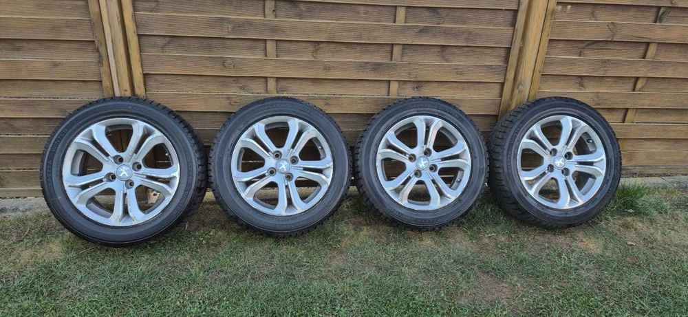 kompletne aluminiowe koła zimowe 16" 205/55/16 do Peugeot, Citroen