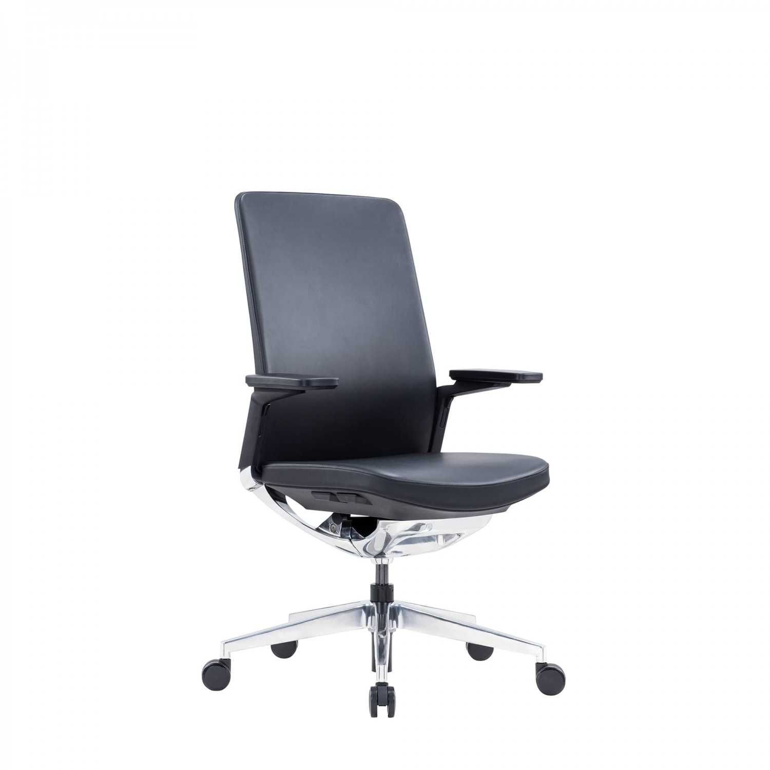 Fotel biurowy / gabinetowy skórzany Vano UVN 111BA