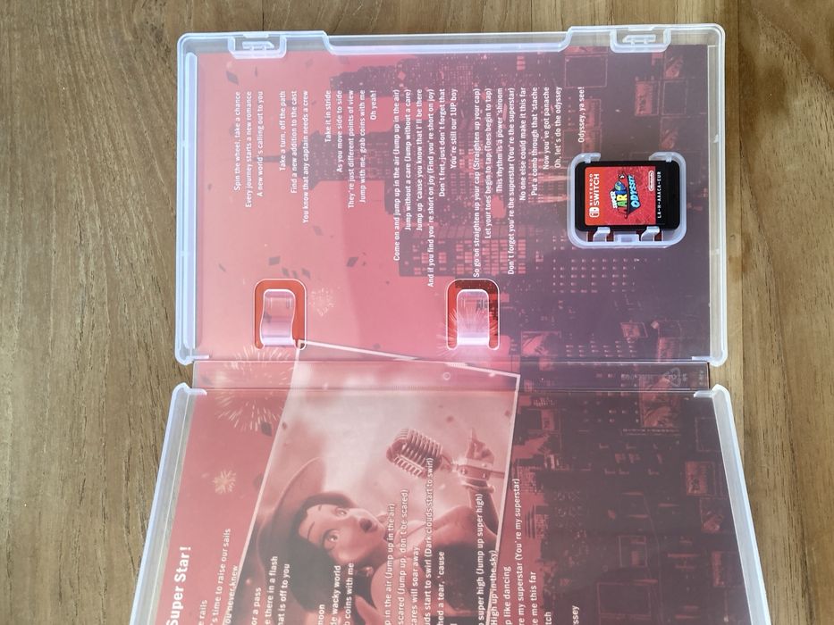 Mario Odyssey Nintendo switch