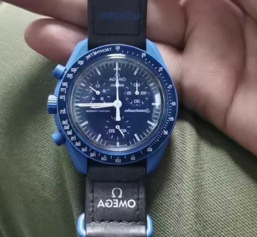 Omega Swatch Neptun So33N100, autentyczny, stan świetny
