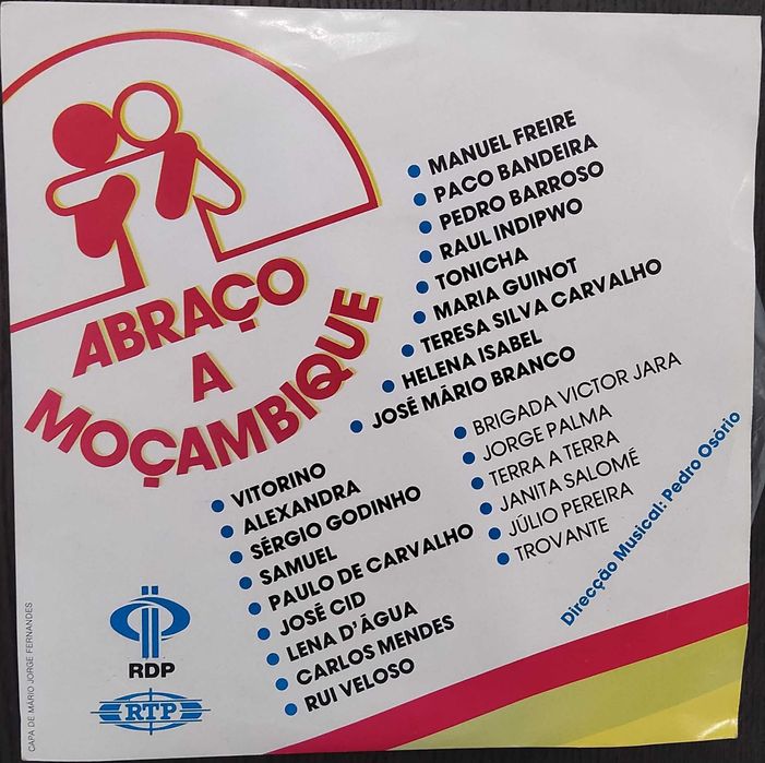 Vinil Single - Abraço a Moçambique