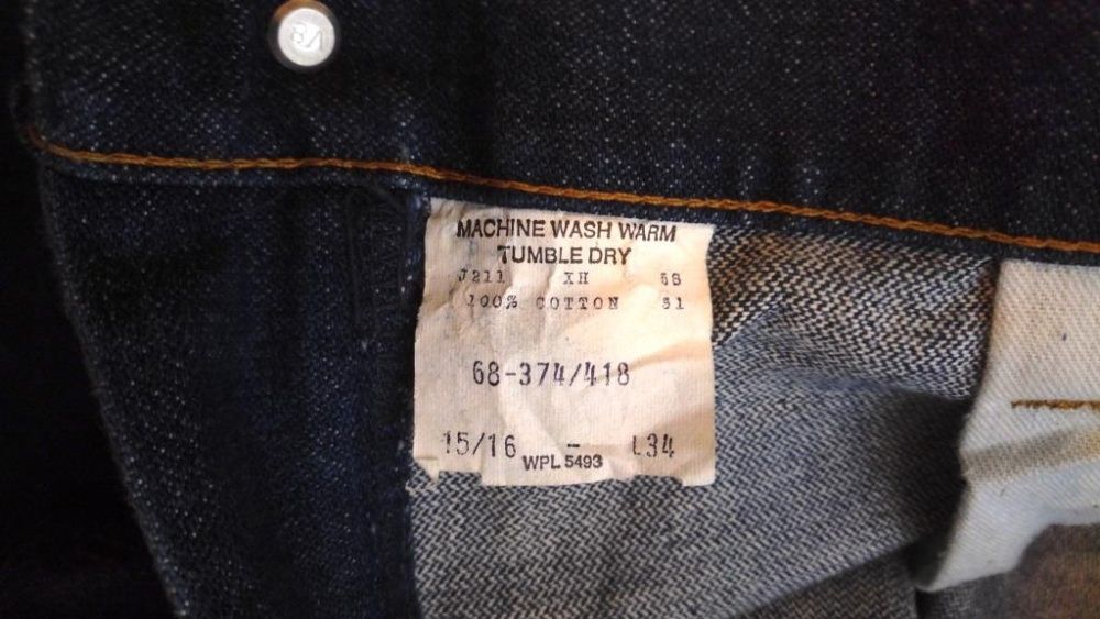 Американские джинсы DEE CEE W33 L34 lee wrangler Очень древние