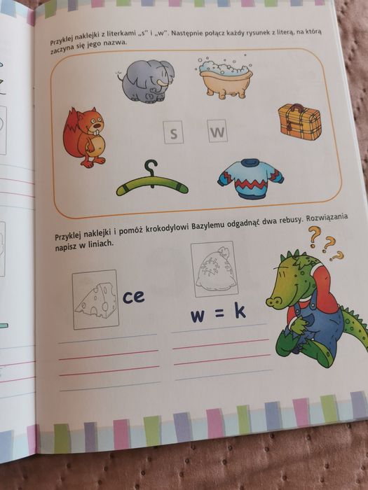 Literki książeczka edukacyjna