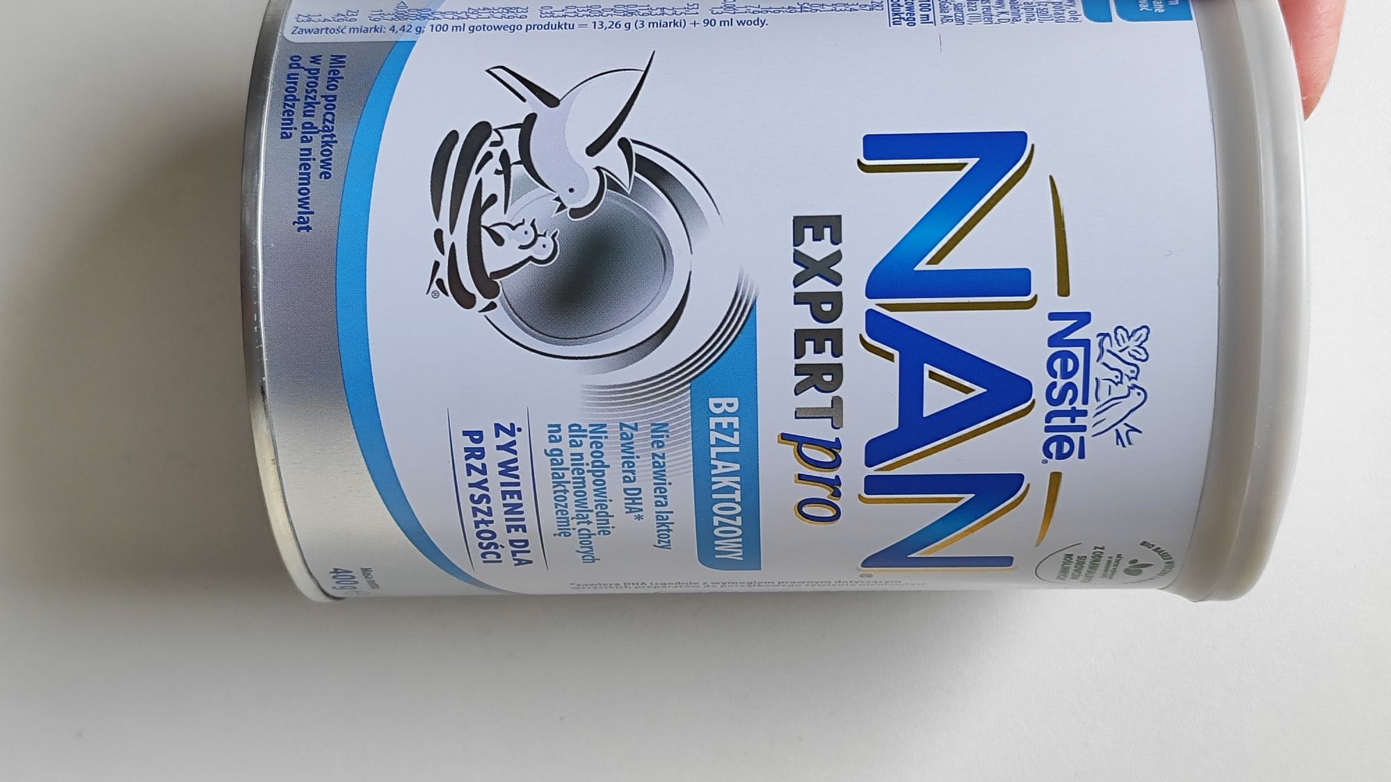 Mleko początkowe bezlatkozowe Nan expert pro