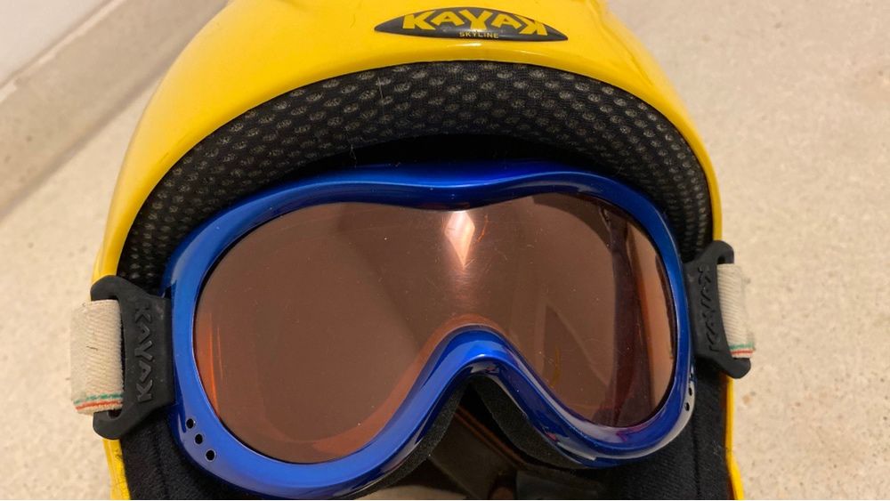 Kask narciarski z goglami dla dzieci Kayak