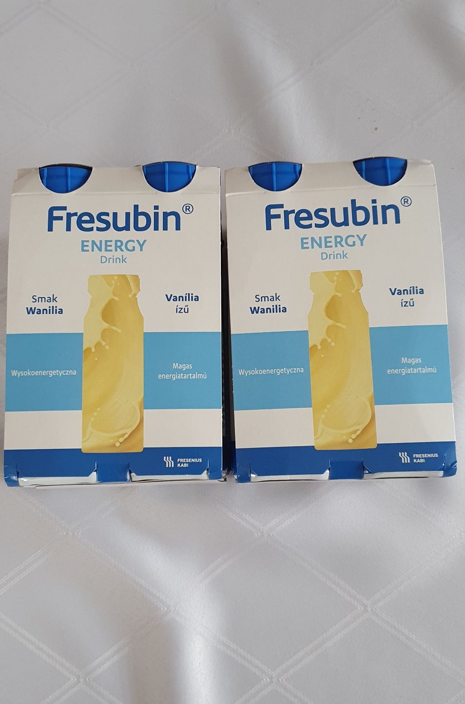 zestaw 8 sztuk Fresubin energy wanilia