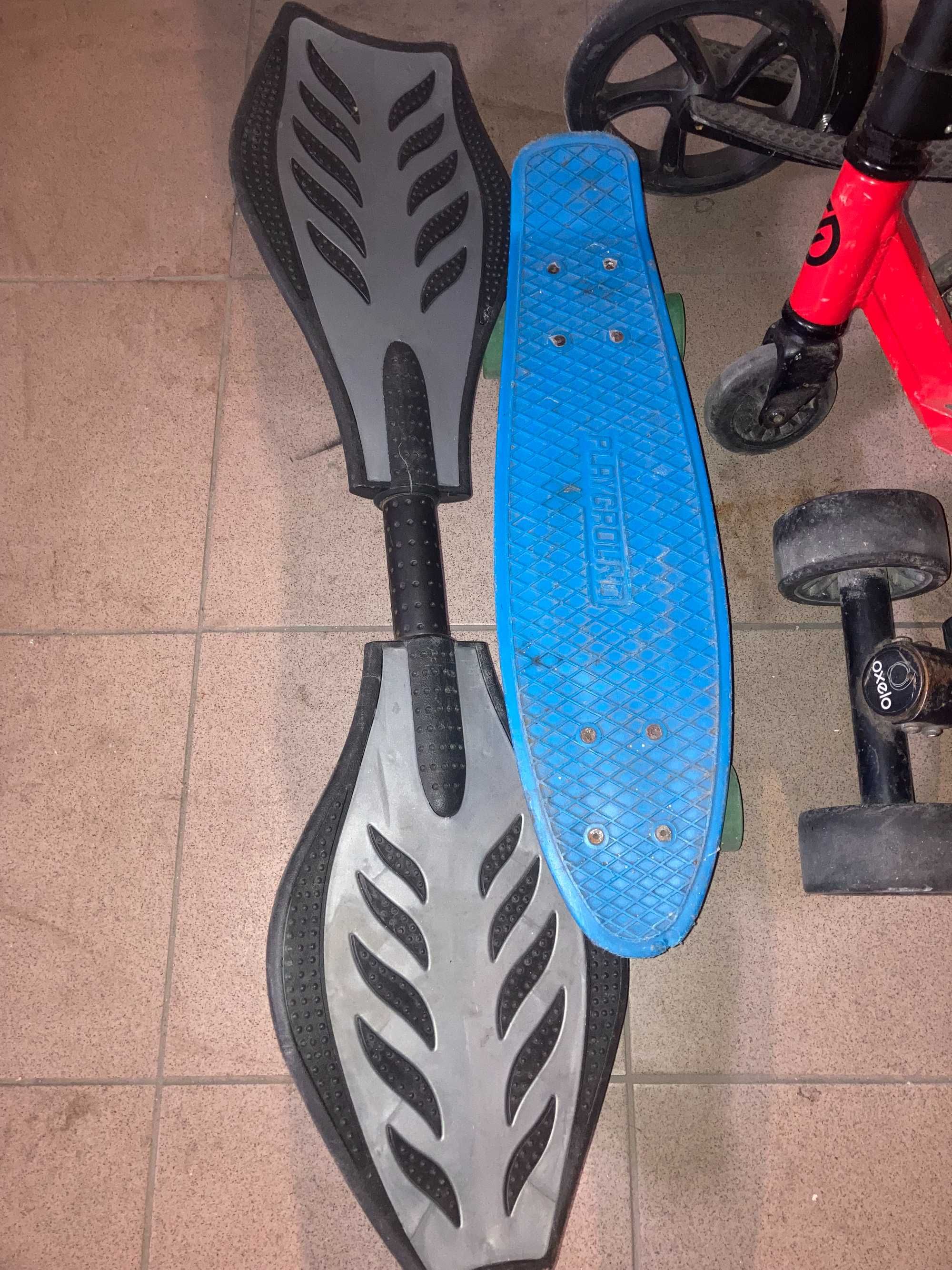 Deska dwukołowa waveboard+fiszka