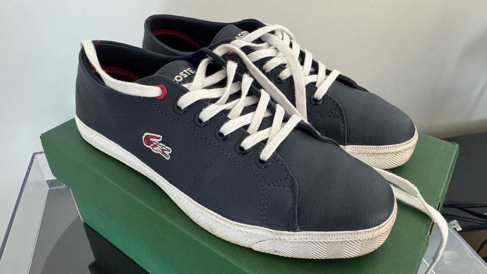Buty Lacoste Marcel HTB SPJ DK BLU/RED 36 jak nowe
