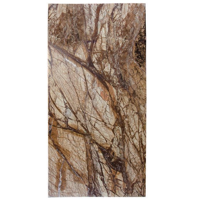 Płytki Marmur Rain Forest Brown Kamień szczotkowany 61x30,5x1,2 cm
