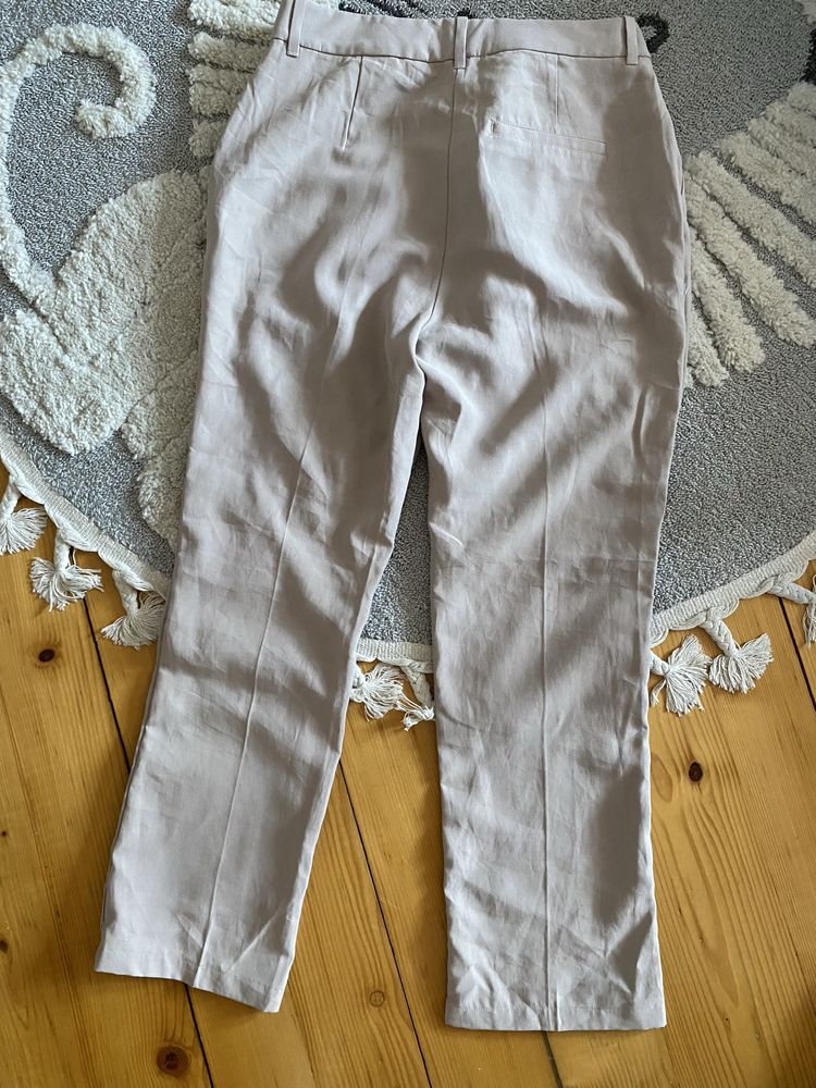 Eleganckie spodnie z wiskozy nowe z metkami