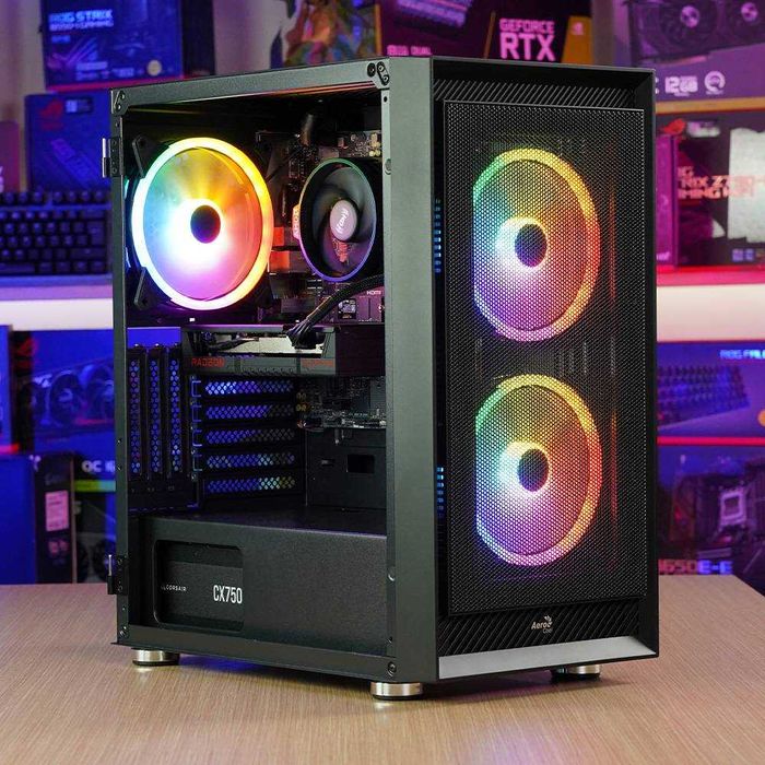 PC Gaming 4 Jogos | Ryzen 5 8400F | RX 9060 | 32GB DDR5 | 1TB NVMe