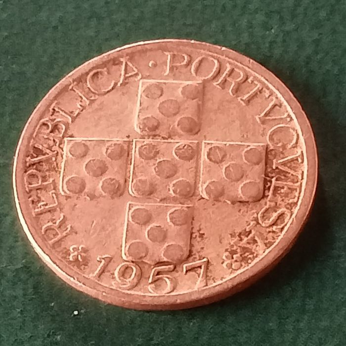moeda X centavos 1957