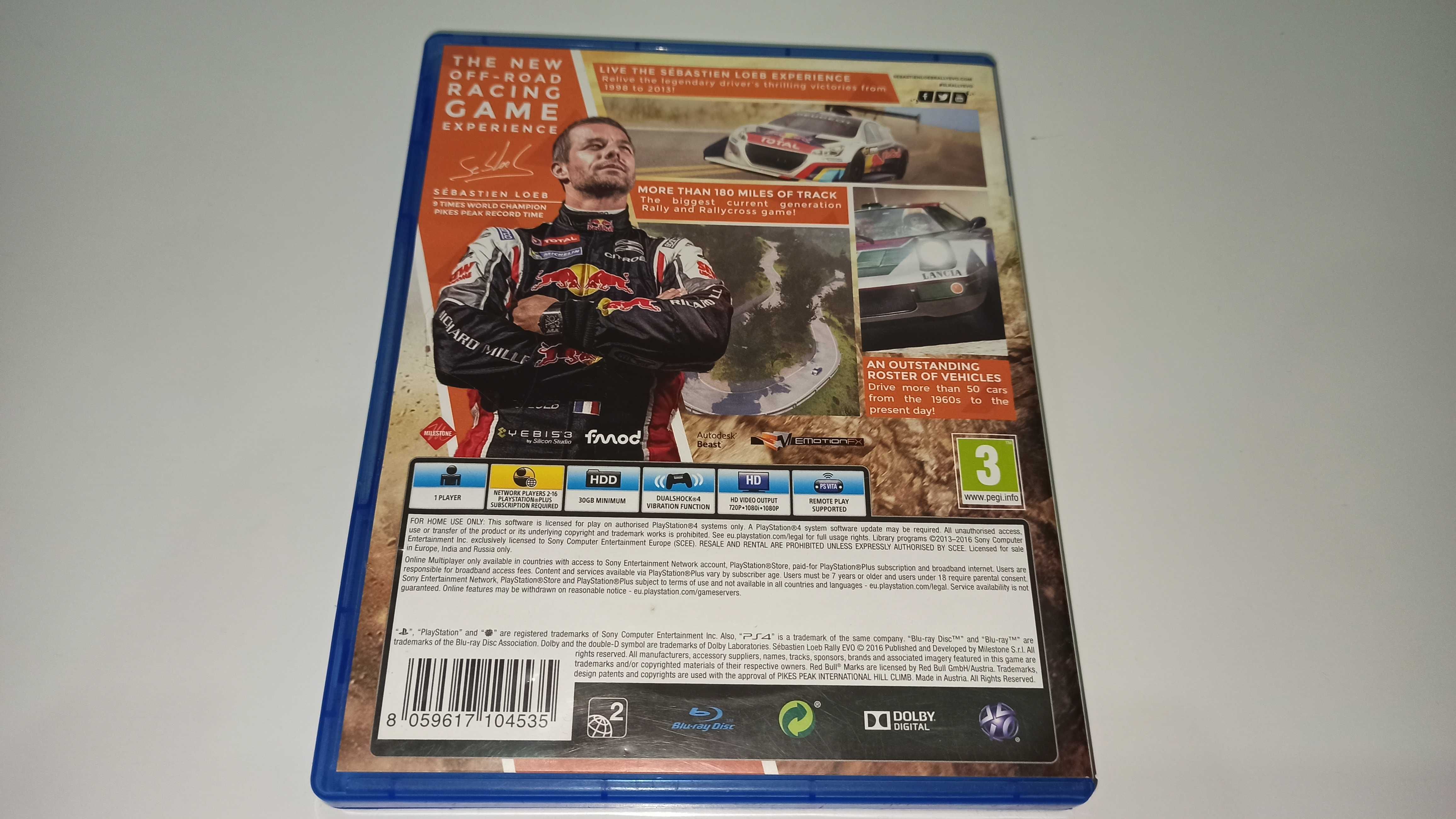 ps4 SEBASTIEN LOEB RALLY EVO mówią po polsku, dubbing, rajdy wrc