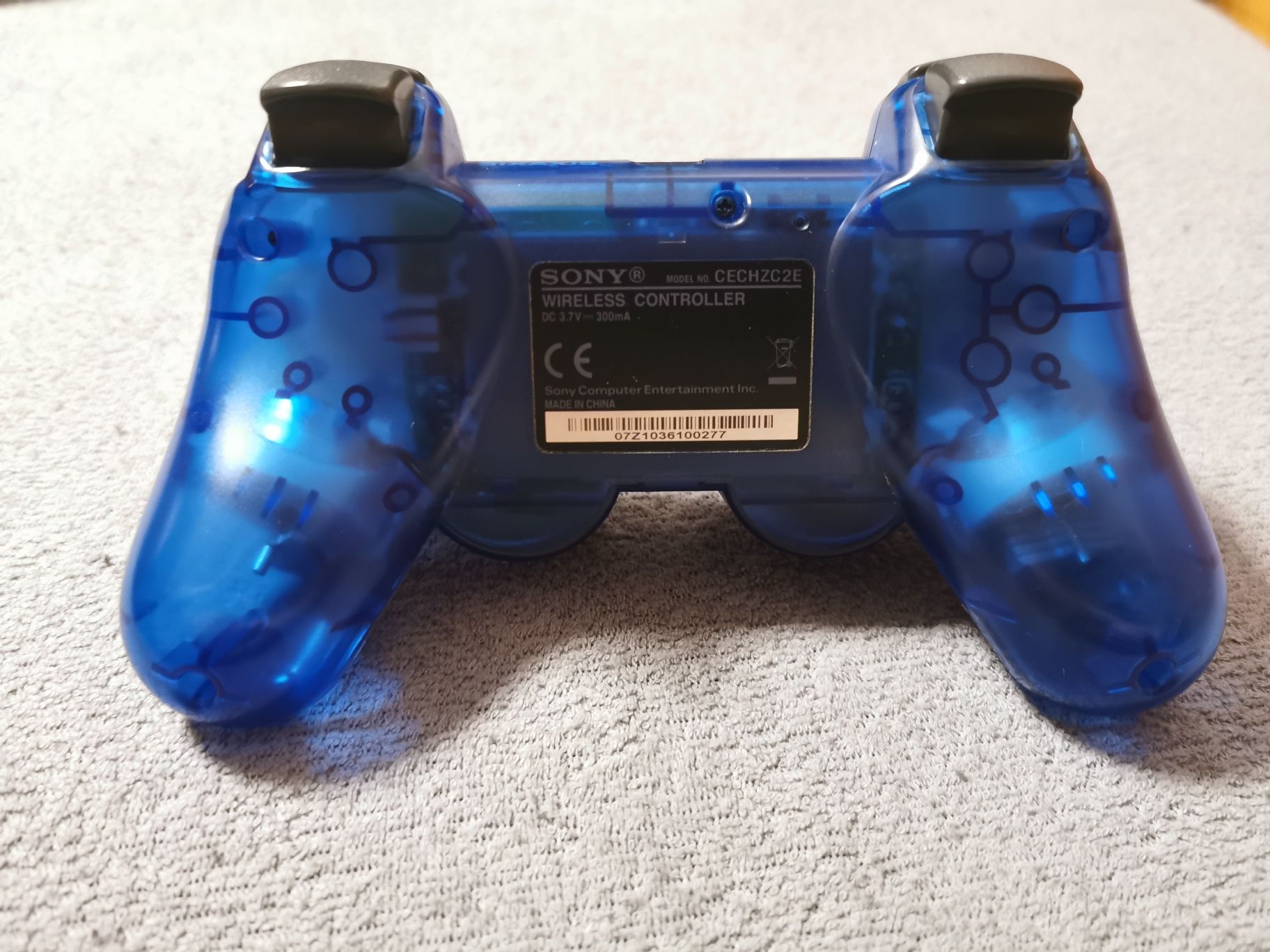 PlayStation 3 kontroler crystal blue