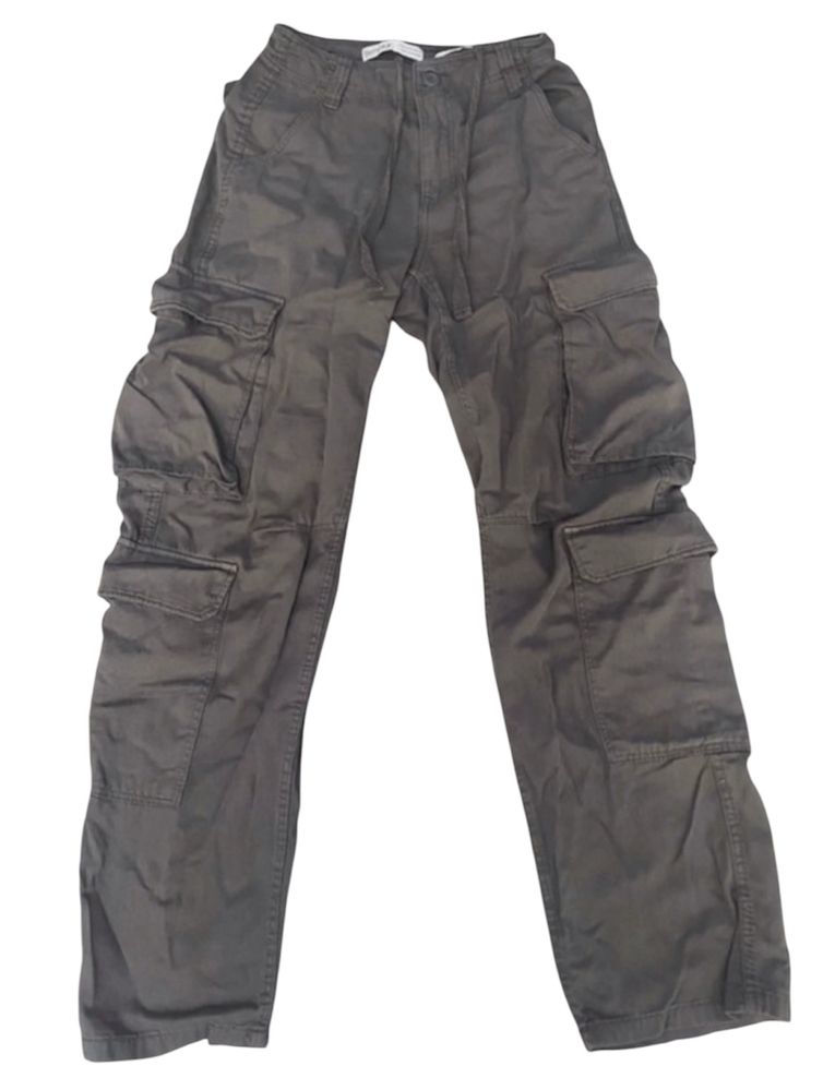 spodnie cargo bershka XS