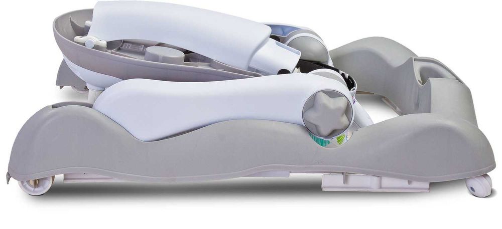 Chodzik, pchacz i skoczek 3w1 BOUNCE grey TOYZ-2050