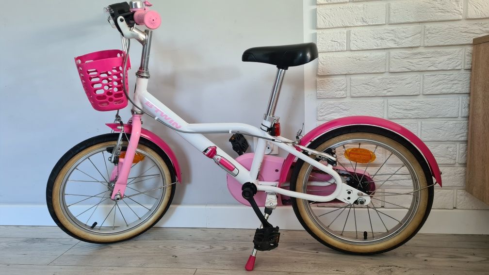 Rower dziecięcy Btwin 500 Doctogirl 16 cali Decathlon