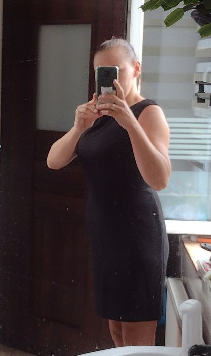 Sukienka damska,mała czarna, rozmiar 40