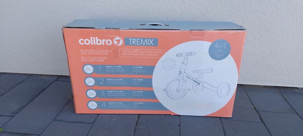 Rowerek 4w1 colibro Tremix