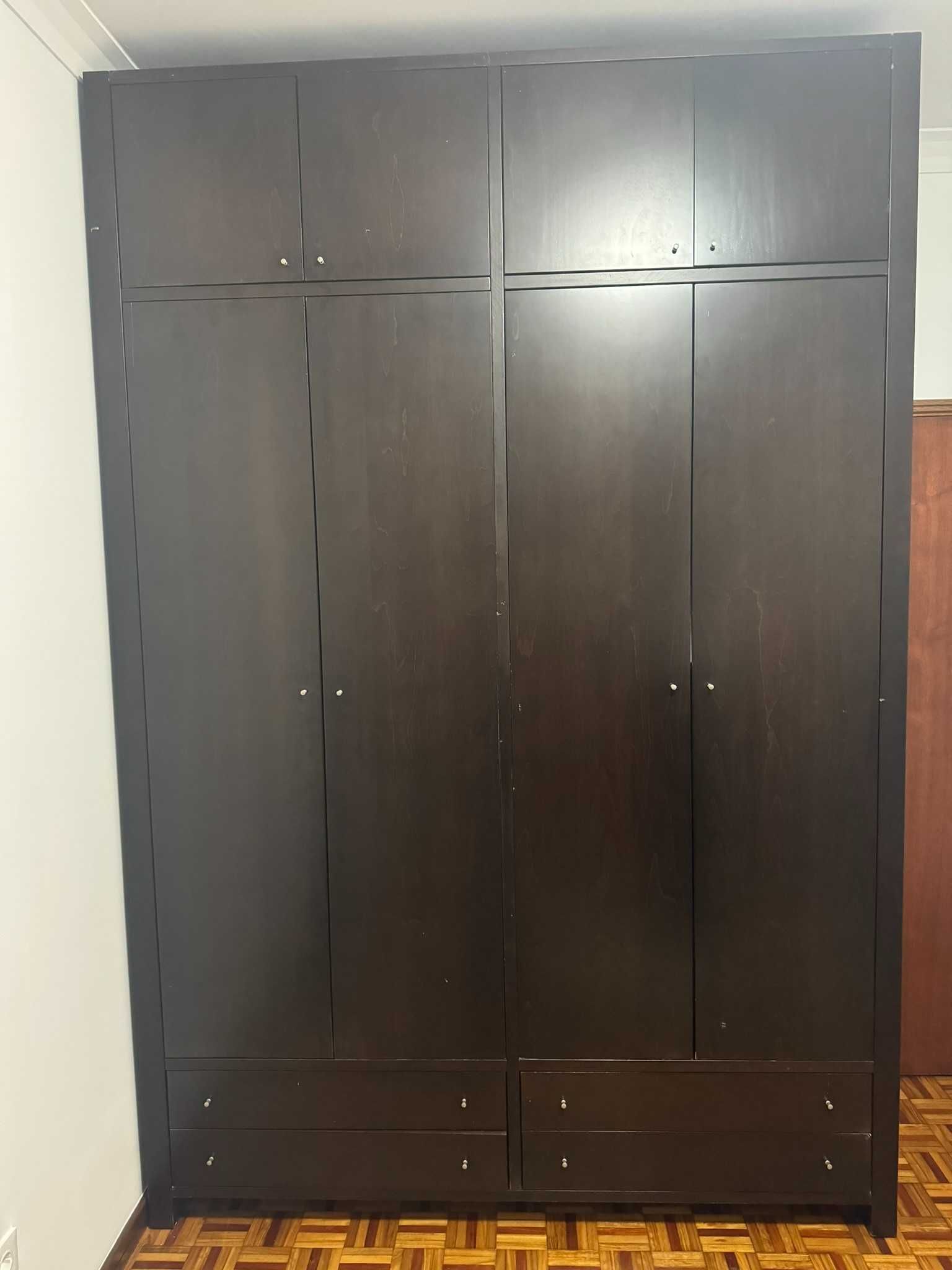 Armario/Roupeiro com 2 portas em Madeira ALTO 2.70cm