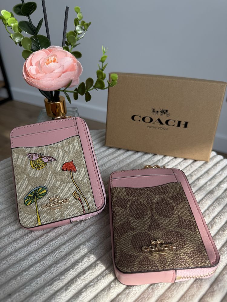 Гаманець коач coach натуральна шкіра оптом дропшипінг все в наявності