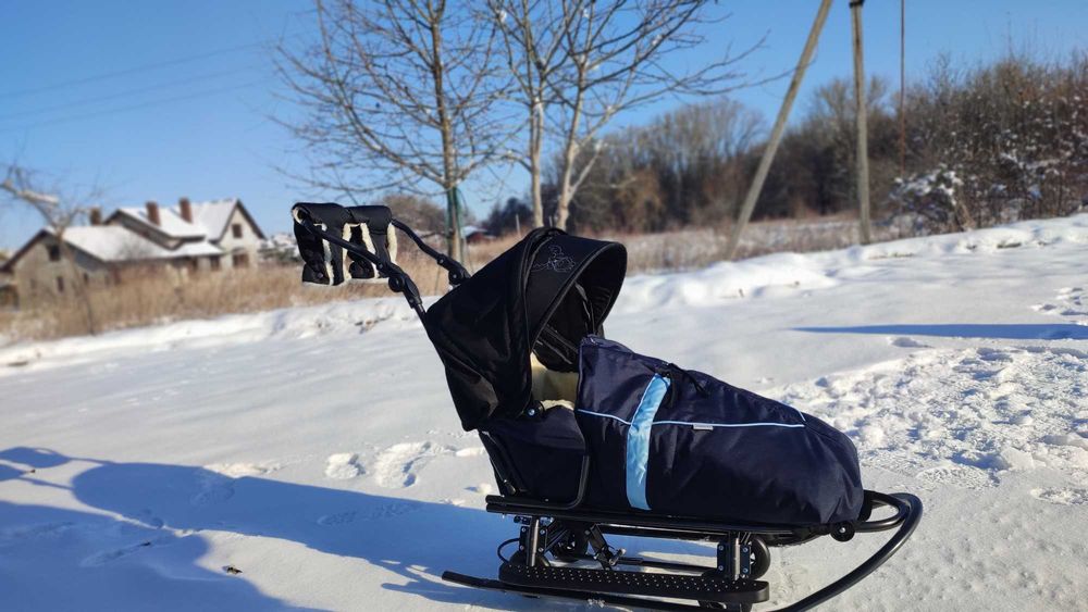 Санки сани Rasper Premium 7в1 Польша оригінал, в коробці!