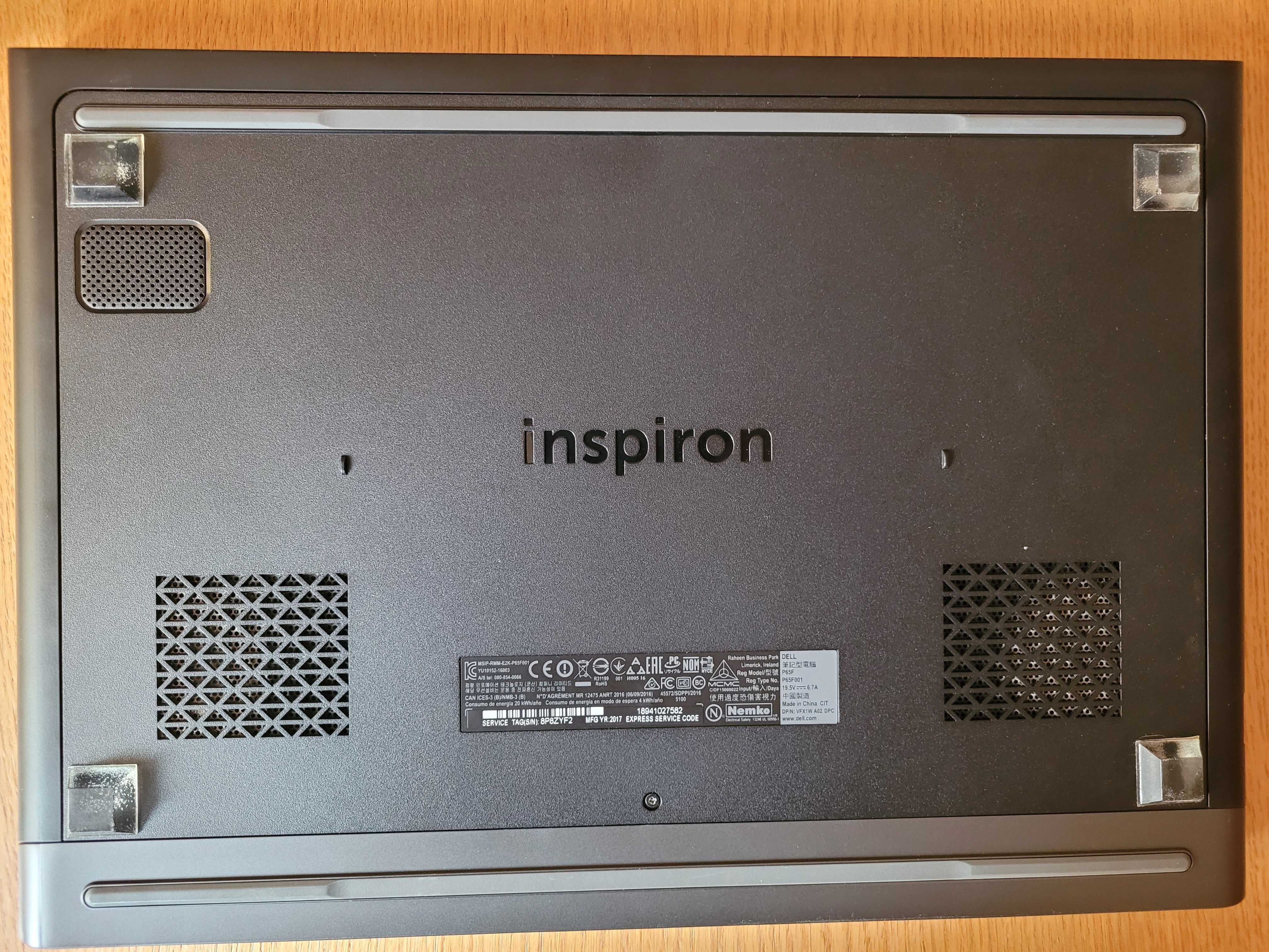 Laptop gamingowy DELL inspiron 7567 4K