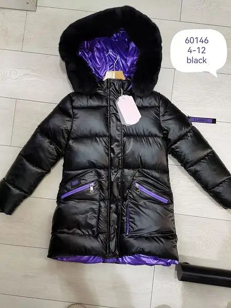 Зимове пальто для дівчинки