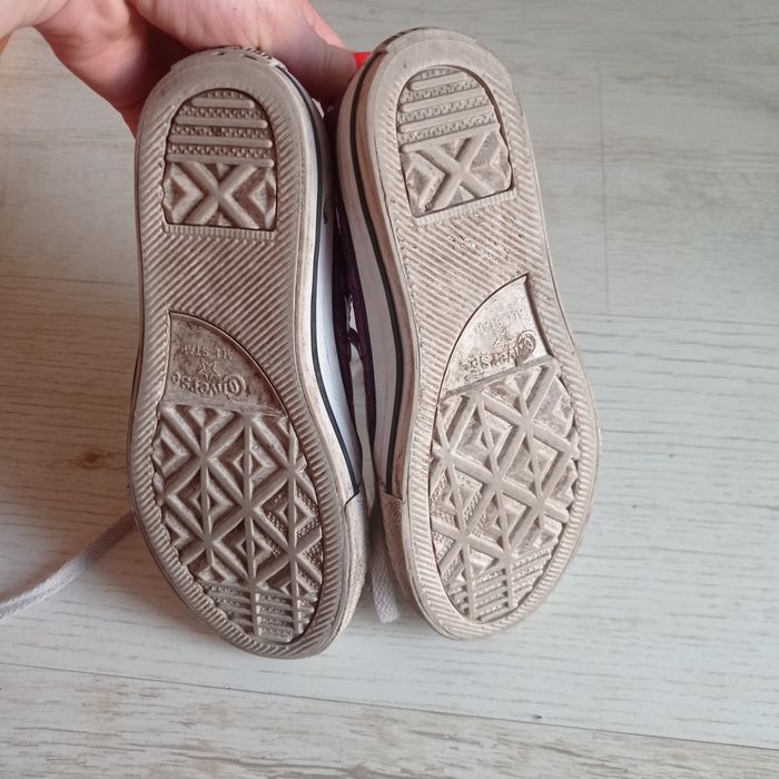 Trampki Converse brokatowe różowe rozmiar 30