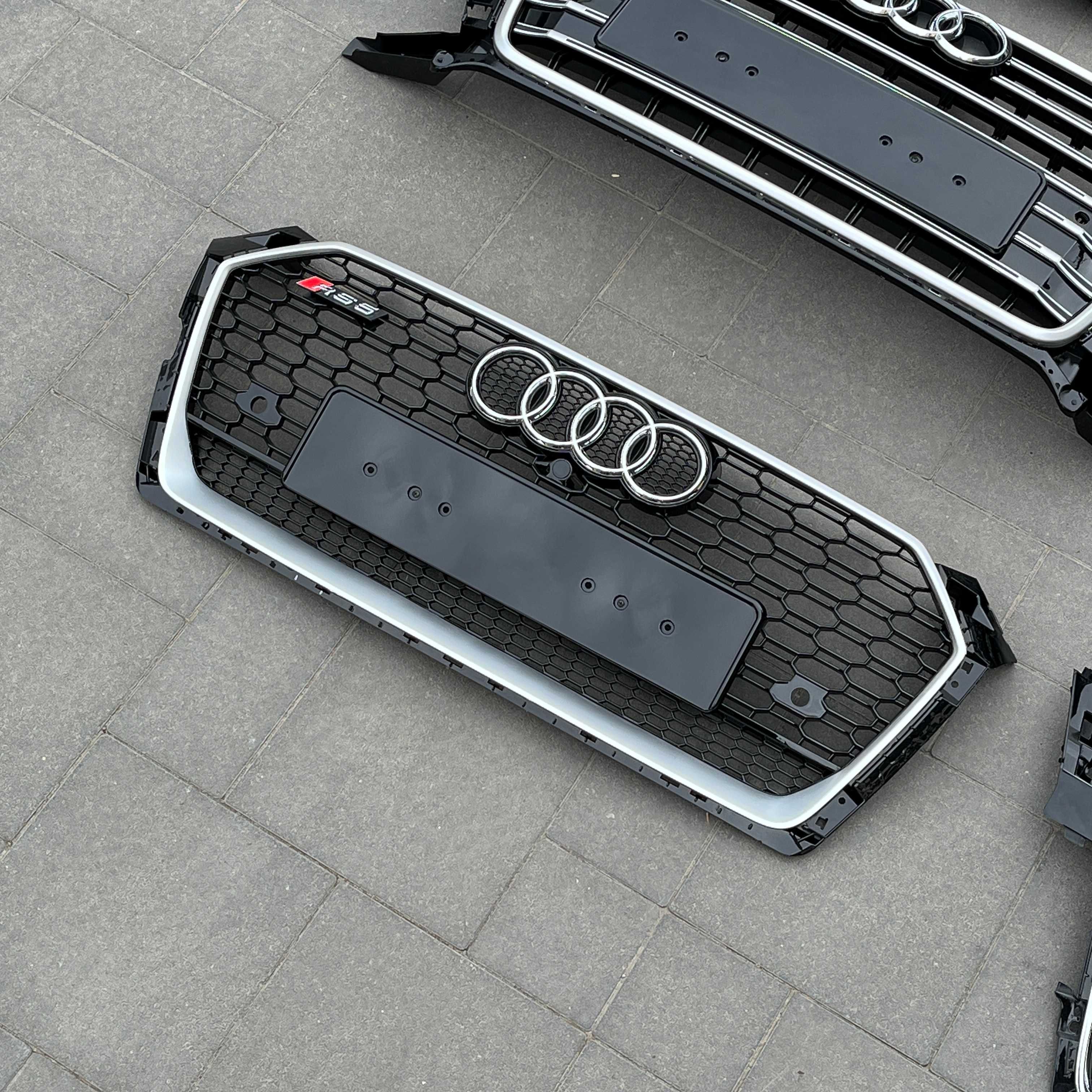 Решетка радиатора ауди Audi S1 S2 SQ2 TTS S3 S4 S5 SQ5 S6 S7 SQ7 S8