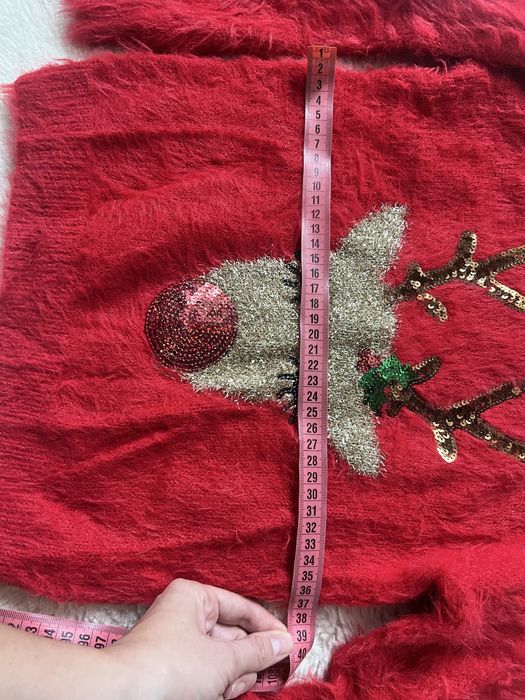 Новорічний светр травка