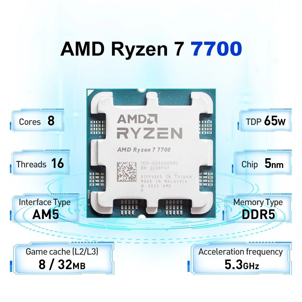Оперативна пам'ять Juhor DDR5 16GB 6000Mhz CL46