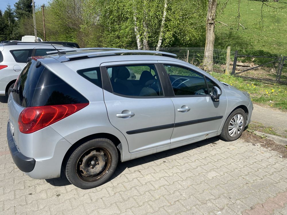 Peugeot 207sw LPG 28zl/100km Klimatyzacja Panorama nowa indtalacja lpg