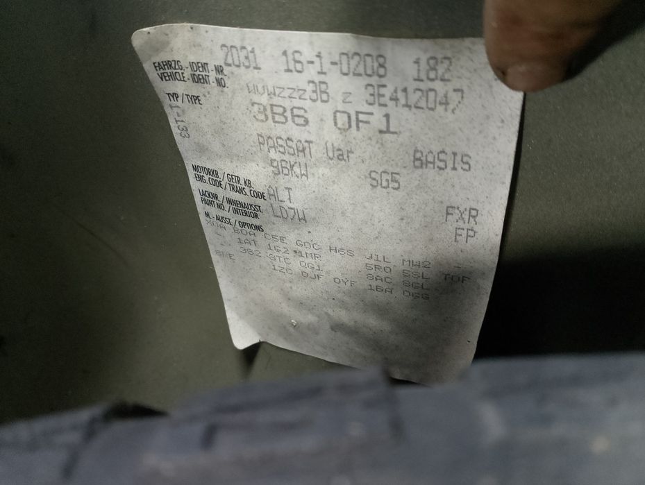 Lusterko prawe lewe VW passat B5