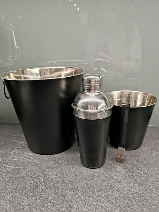Komplet barmanski wiaderka shaker