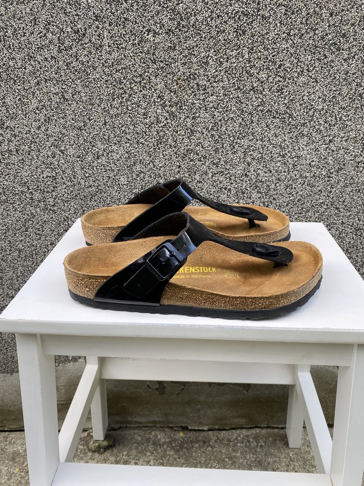 Оригінал ортопедичні шльопанці Birkenstock Gizeh в’єтнамки 38р 24,5см